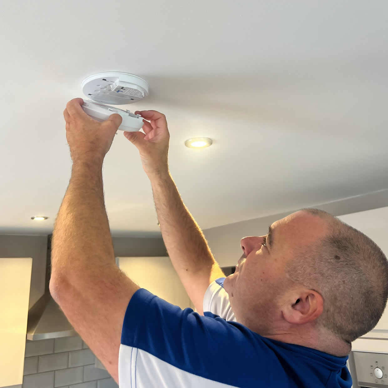 Different types of smoke and heat alarms installed in Hatfield